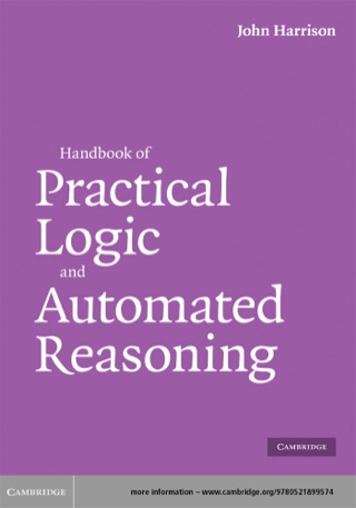 Cover image: Handbook of Practical Logic and Automated Reasoning 1st edition 9780521899574