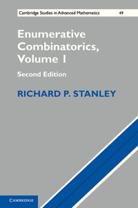 Cover image: Enumerative Combinatorics: Volume 1 2nd edition 9781107015425