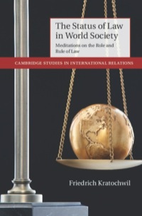 Cover image: The Status of Law in World Society 9781107037281