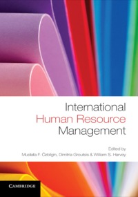 Cover image: International Human Resource Management 9781107669543