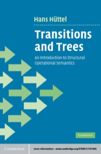 Omslagafbeelding: Transitions and Trees 1st edition 9780521197465