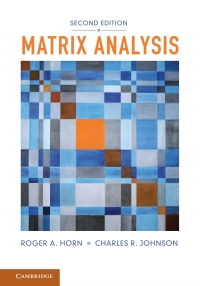 Imagen de portada: Matrix Analysis 2nd edition 9780521839402