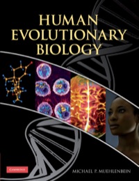 Cover image: Human Evolutionary Biology 9780521705103