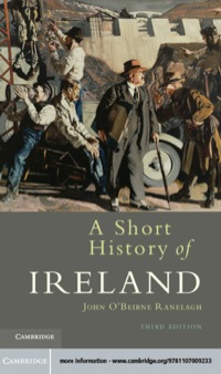 Omslagafbeelding: A Short History of Ireland 3rd edition 9781107009233