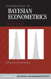 Cover image: Introduction to Bayesian Econometrics 2nd edition 9781107015319