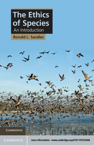 صورة الغلاف: The Ethics of Species 9781107023468