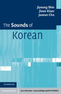 Imagen de portada: The Sounds of Korean 9781107030053