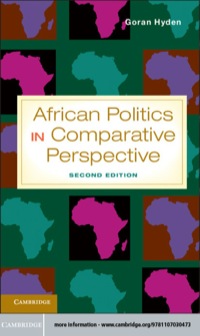 Imagen de portada: African Politics in Comparative Perspective 2nd edition 9781107030473