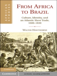 Cover image: From Africa to Brazil 1st edition 9780521764094