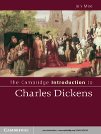 Imagen de portada: The Cambridge Introduction to Charles Dickens 1st edition 9780521859141