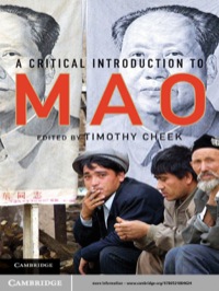 表紙画像: A Critical Introduction to Mao 1st edition 9780521884624