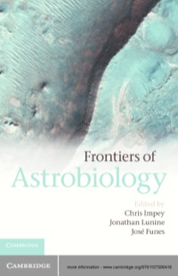 Imagen de portada: Frontiers of Astrobiology 1st edition 9781107006416