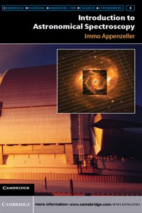 Imagen de portada: Introduction to Astronomical Spectroscopy 1st edition 9781107015791