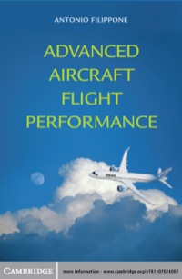 Cover image: Advanced Aircraft Flight Performance 1st edition 9781107024007