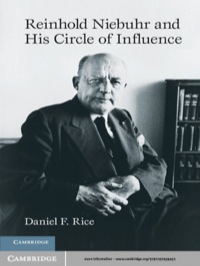 Imagen de portada: Reinhold Niebuhr and His Circle of Influence 1st edition 9781107026421