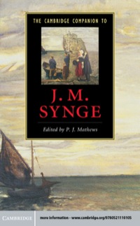 Cover image: The Cambridge Companion to J. M. Synge 1st edition 9780521110105