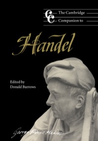 Imagen de portada: The Cambridge Companion to Handel 9780521456135