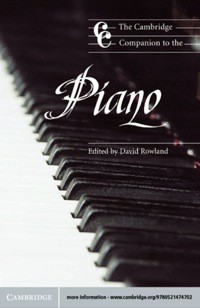 表紙画像: The Cambridge Companion to the Piano 9780521479868