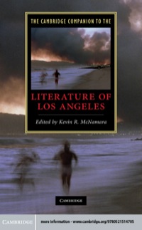 Imagen de portada: The Cambridge Companion to the Literature of Los Angeles 9780521514705