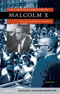Cover image: The Cambridge Companion to Malcolm X 9780521515900