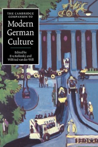 صورة الغلاف: The Cambridge Companion to Modern German Culture 9780521560320