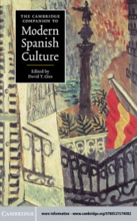 Imagen de portada: The Cambridge Companion to Modern Spanish Culture 9780521574082