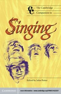 Imagen de portada: The Cambridge Companion to Singing 9780521627092