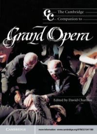 Imagen de portada: The Cambridge Companion to Grand Opera 9780521646833
