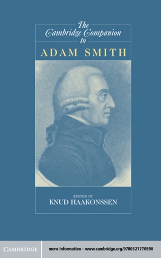 Immagine di copertina: The Cambridge Companion to Adam Smith 9780521770590