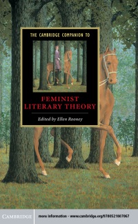 Cover image: The Cambridge Companion to Feminist Literary Theory 9780521807067