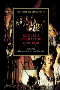 Imagen de portada: The Cambridge Companion to English Literature, 1740–1830 9780521809740