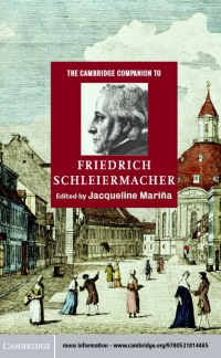 Cover image: The Cambridge Companion to Friedrich Schleiermacher 9780521814485