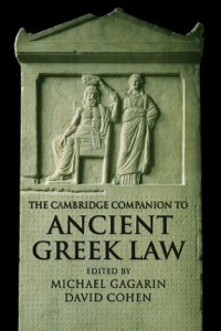 Omslagafbeelding: The Cambridge Companion to Ancient Greek Law 9780521818407