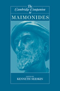 Cover image: The Cambridge Companion to Maimonides 9780521819749