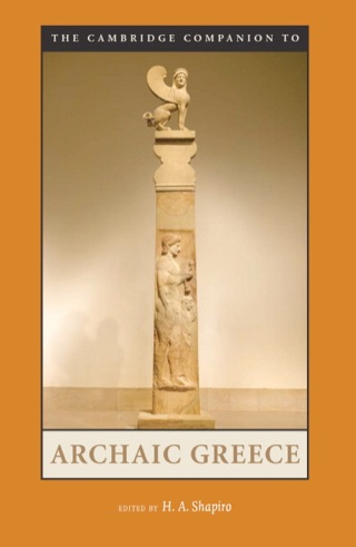 Titelbild: The Cambridge Companion to Archaic Greece 9780521822008