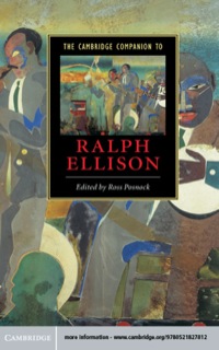 Imagen de portada: The Cambridge Companion to Ralph Ellison 9780521827812