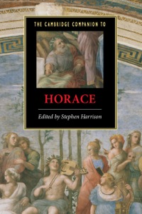 Imagen de portada: The Cambridge Companion to Horace 9780521830027