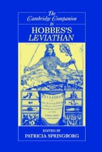 Imagen de portada: The Cambridge Companion to Hobbes's Leviathan 9780521836678