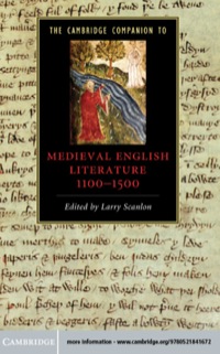 表紙画像: The Cambridge Companion to Medieval English Literature 1100–1500 9780521841672