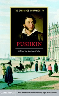 Imagen de portada: The Cambridge Companion to Pushkin 9780521843676