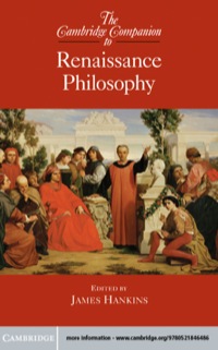 Cover image: The Cambridge Companion to Renaissance Philosophy 9780521846486