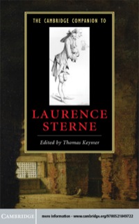 Imagen de portada: The Cambridge Companion to Laurence Sterne 9780521849722