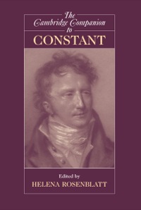 صورة الغلاف: The Cambridge Companion to Constant 9780521856461