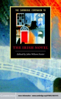 Omslagafbeelding: The Cambridge Companion to the Irish Novel 9780521861915