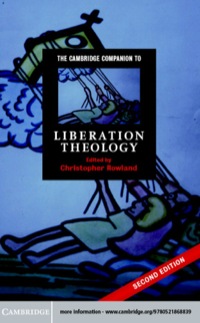 Cover image: The Cambridge Companion to Liberation Theology 2nd edition 9780521868839