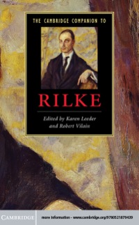 表紙画像: The Cambridge Companion to Rilke 9780521879439