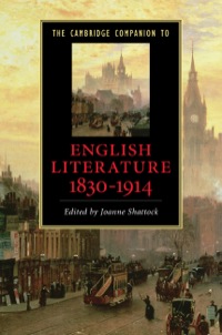 Imagen de portada: The Cambridge Companion to English Literature, 1830–1914 9780521882880