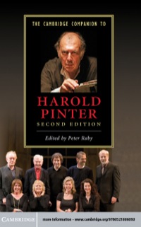Cover image: The Cambridge Companion to Harold Pinter 2nd edition 9780521886093