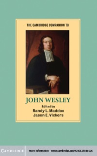Imagen de portada: The Cambridge Companion to John Wesley 9780521886536