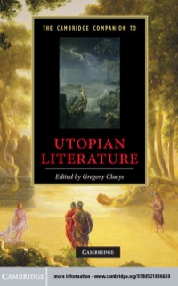 Imagen de portada: The Cambridge Companion to Utopian Literature 9780521886659